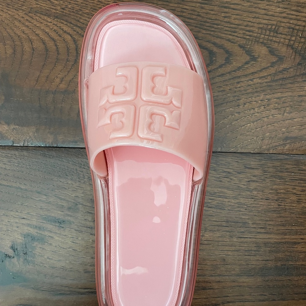 TORY BURCH BUBBLE SLIDES - PINK